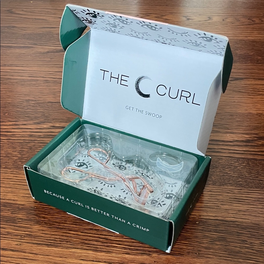 The C Curl Eyelash Curler with Rose Gold Finish